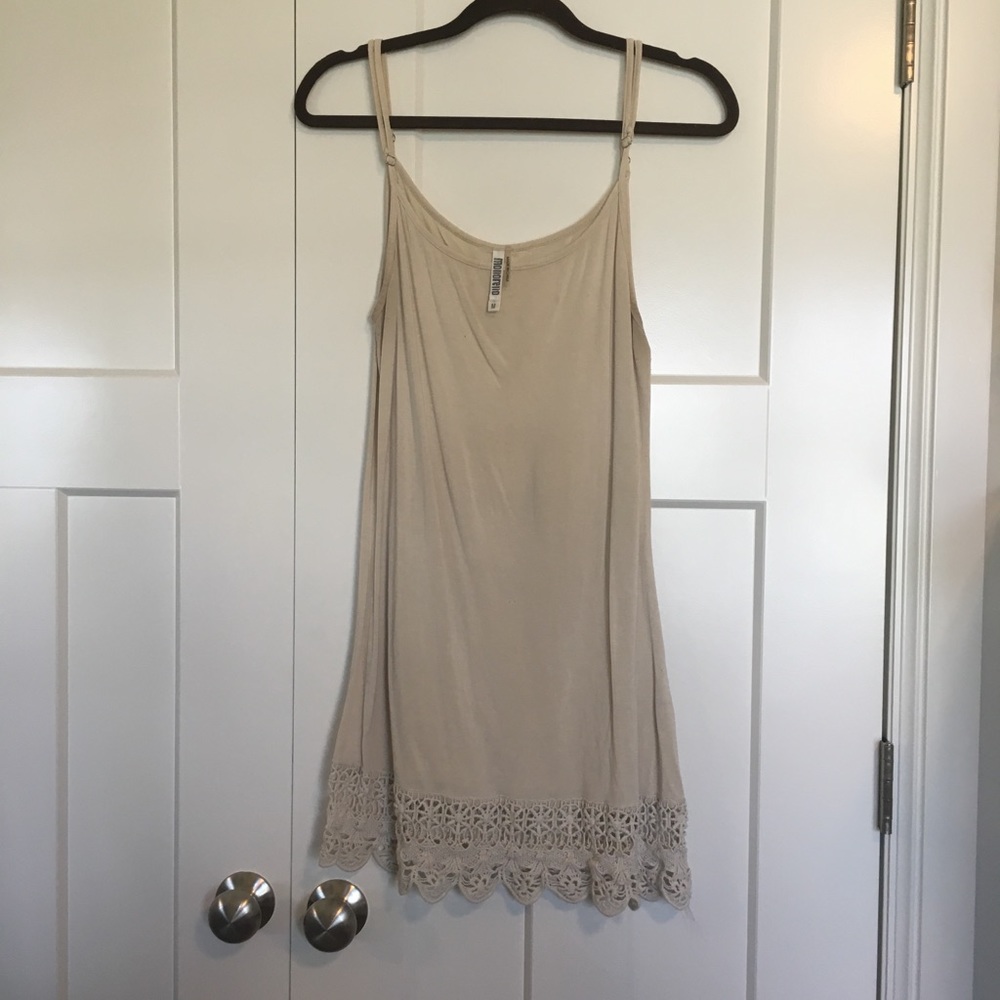 Light Tan Long Camisole
